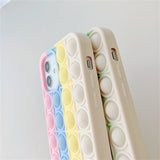 Stress Relief Soft Press Bubble iPhone Case-Exoticase-