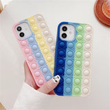 Stress Relief Soft Press Bubble iPhone Case-Exoticase-