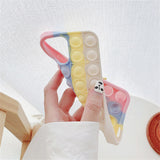 Stress Relief Soft Press Bubble iPhone Case-Exoticase-