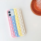Stress Relief Soft Press Bubble iPhone Case-Exoticase-For iPhone 13 Pro Max-D-