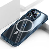 Transparent Anti-Slip Shockproof MagSafe Apple iPhone Case-Exoticase-