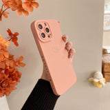 Two Cute Hearts iPhone Case-Exoticase-For iPhone 13 Pro Max-Pink-