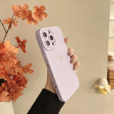 Two Cute Hearts iPhone Case-Exoticase-For iPhone 13 Pro Max-Purple-