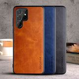 Vintage PU Leather Samsung Galaxy Case-Exoticase-