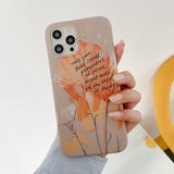 Watercolor Art with Quotes iPhone Case-Exoticase-For iPhone 13 Pro Max-B-