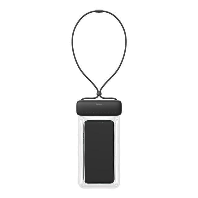 Waterproof iPhone Pouch with sliding lock-Exoticase-Black-