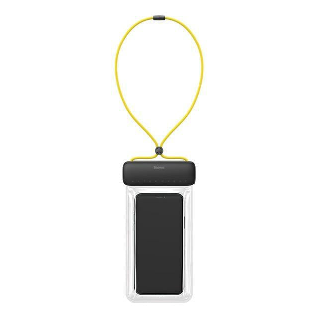 Waterproof iPhone Pouch with sliding lock-Exoticase-Yellow-