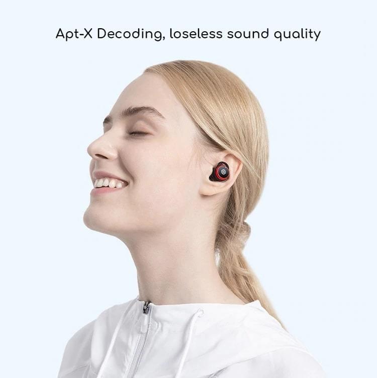 Waterproof wireless earphone with loseless HD and Apt-X decoding - Exoticase -