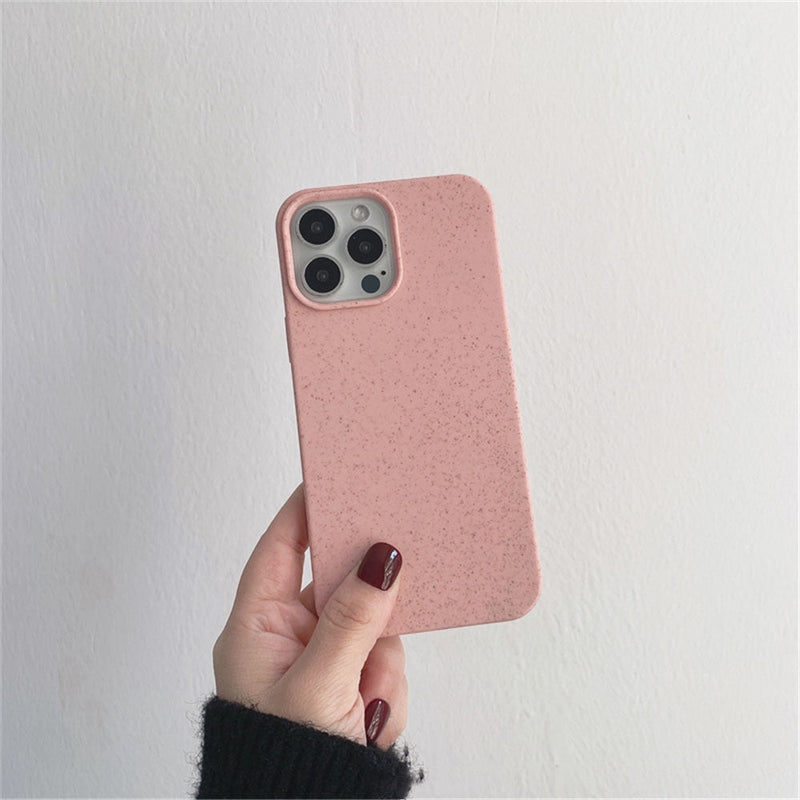 Wheat Straw Matte iPhone Case-Exoticase-