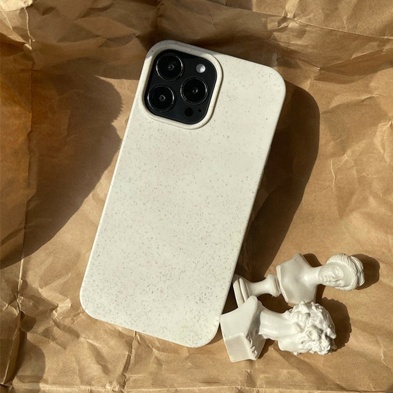 Wheat Straw Matte iPhone Case-Exoticase-