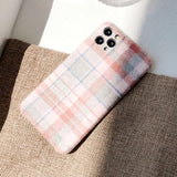 Woolen Tartan iPhone Case - Exoticase -