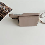 Zipper Wallet Crossbody Strap Apple iPhone Case-Exoticase-