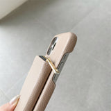 Zipper Wallet Crossbody Strap Apple iPhone Case-Exoticase-
