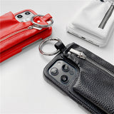 Zipper Wallet iPhone Case-Exoticase-