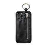 Zipper Wallet iPhone Case-Exoticase-